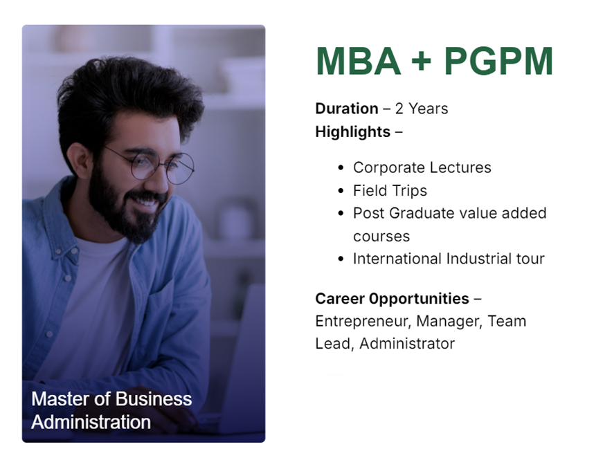 MBA + PGPM