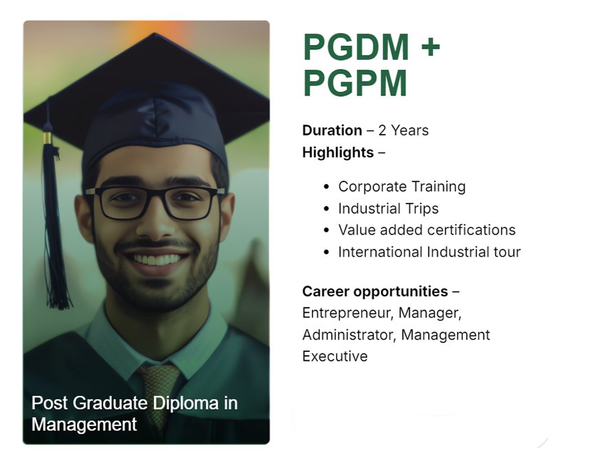 PGDM+PGPM